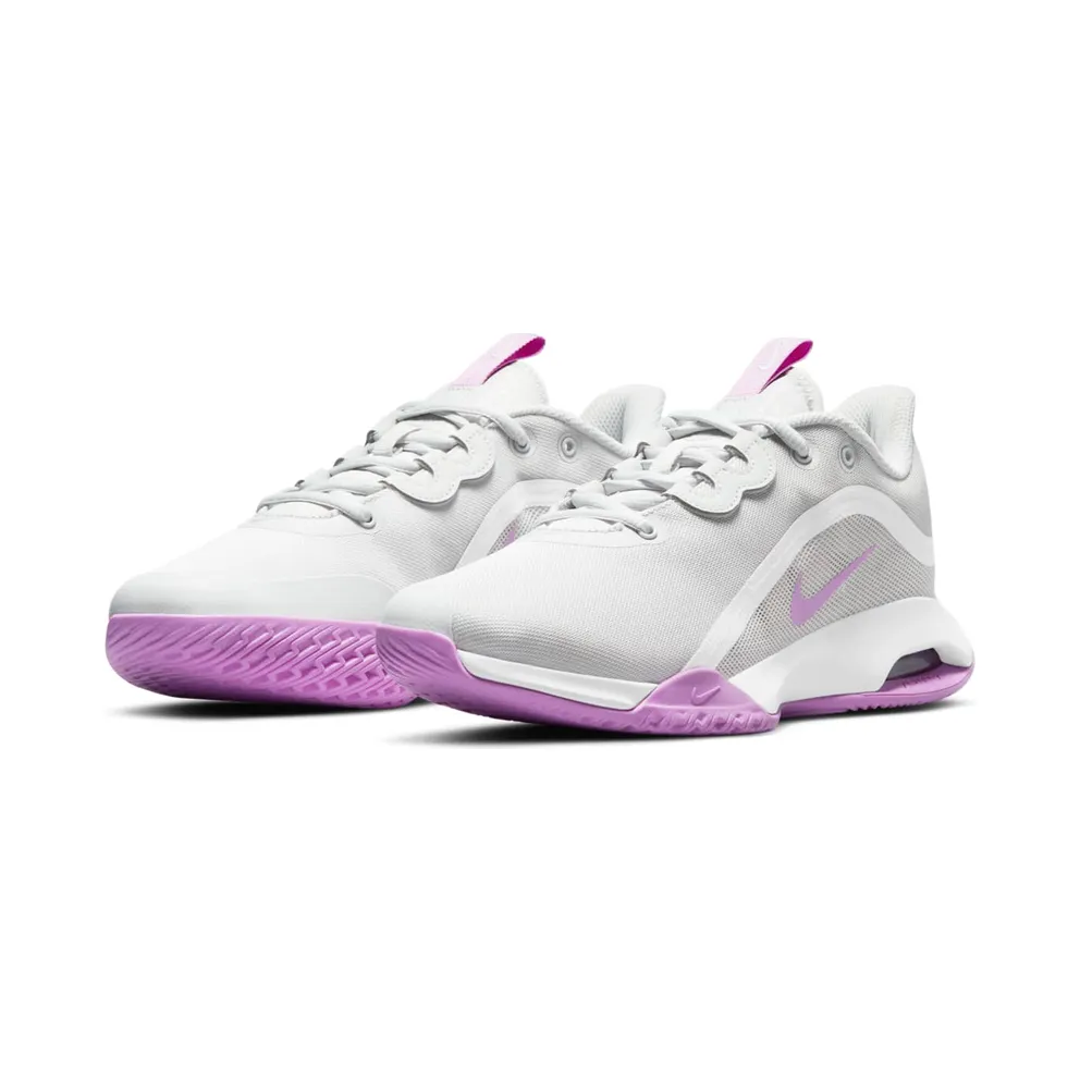 NikeCourt Air Max Volley Hardcourt Grey “Photon Dust / White / Fuchsia Glow” (CU4275-024)