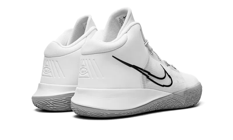 Nike Kyrie Flytrap IV “White / Black / Metallic Silver” (CT1972-100)