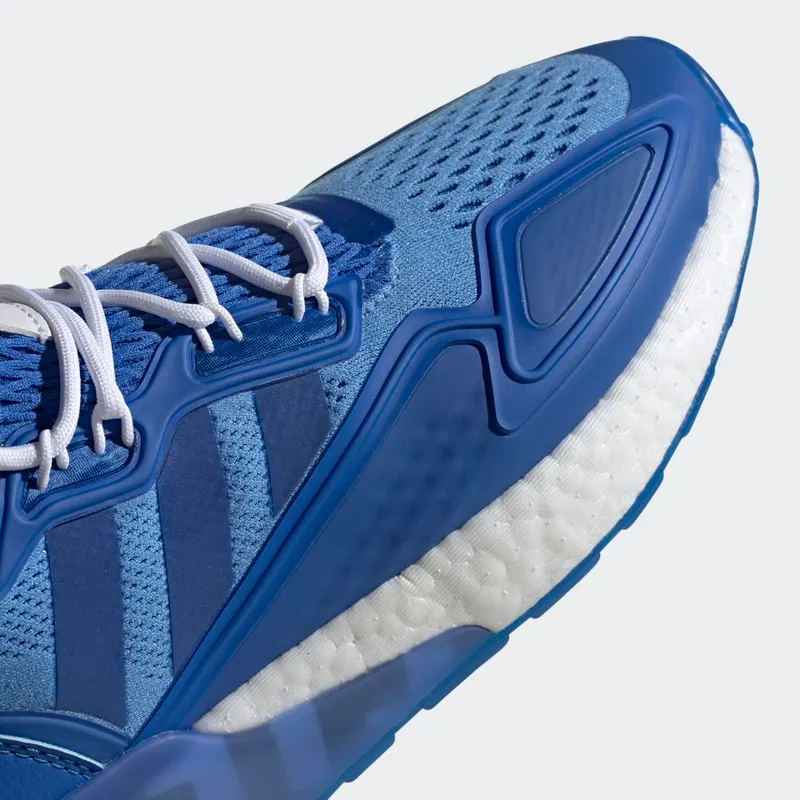 adidas ZX 2K Boost Ninja Time In Blue Blue/Cloud White/Collegiate Green (FZ1883)