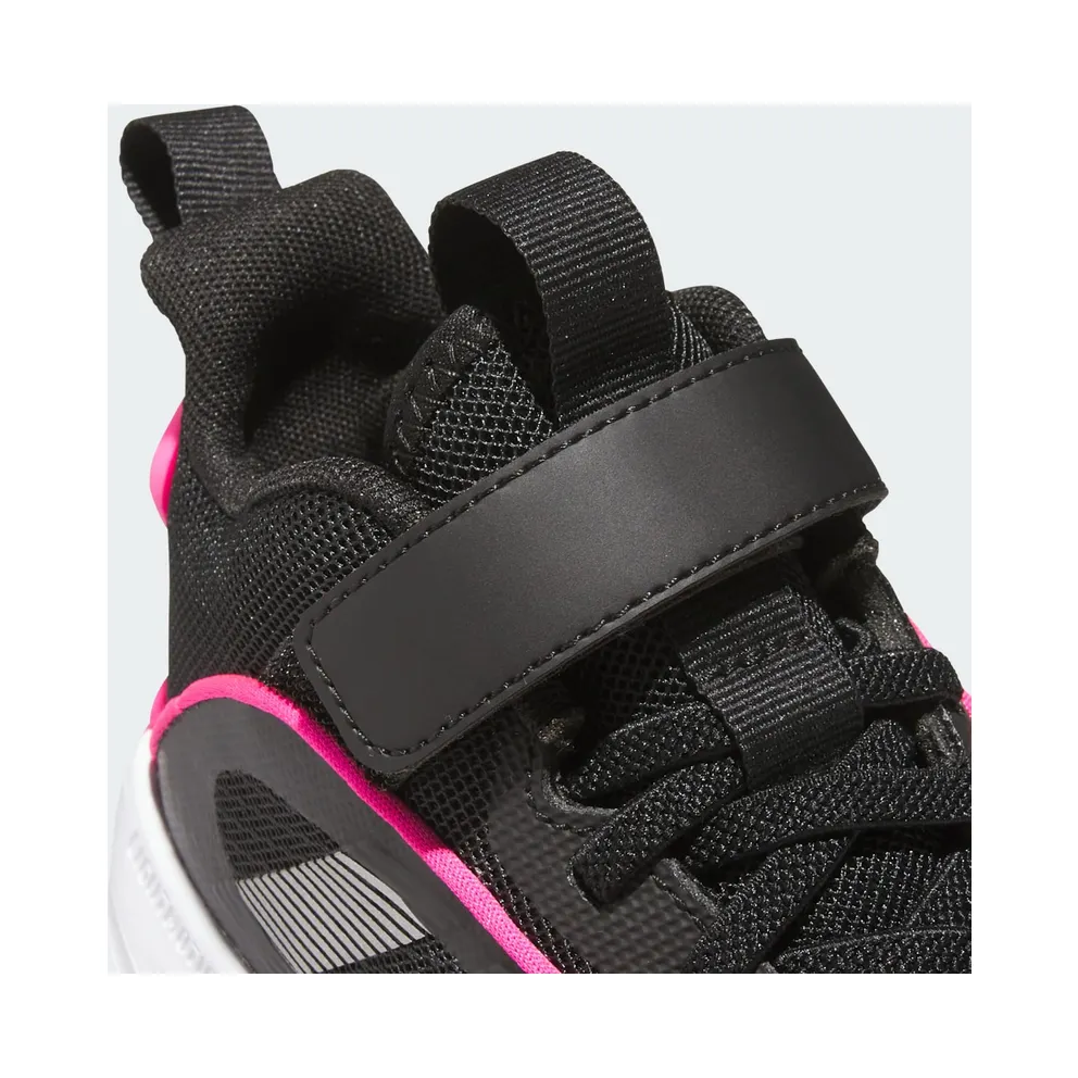 adidas Ownthegame 3.0 Core Black Iron Metallic Shock Pink (JQ7941)
