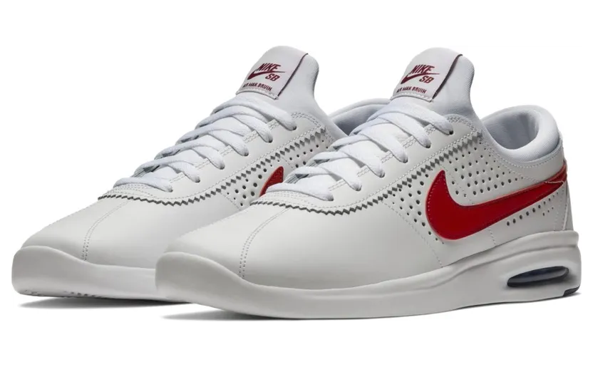Nike SB Air Max Bruin Vapor White Red (882097-100)