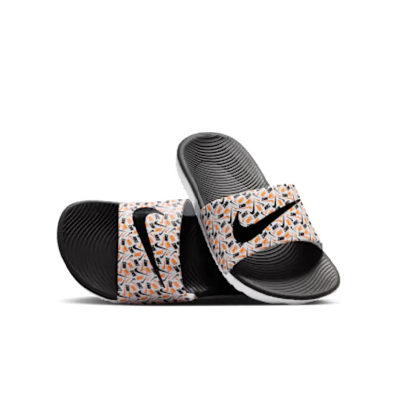 Nike Kawa “White / Total Orange / Black” (IR5202-101)