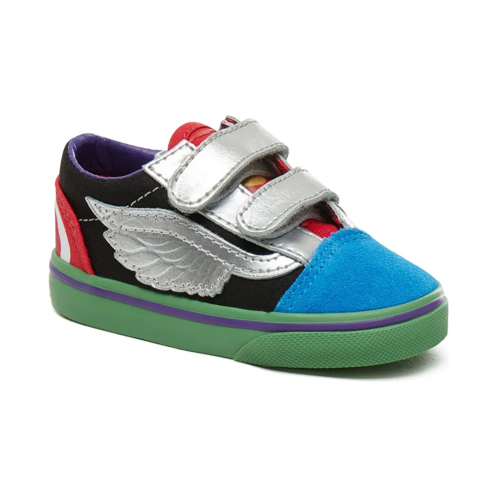 Vans Old Skool Velcro Marvel What The Avengers (TD) Multi-Color/Multi-Color (VA344KU3V)