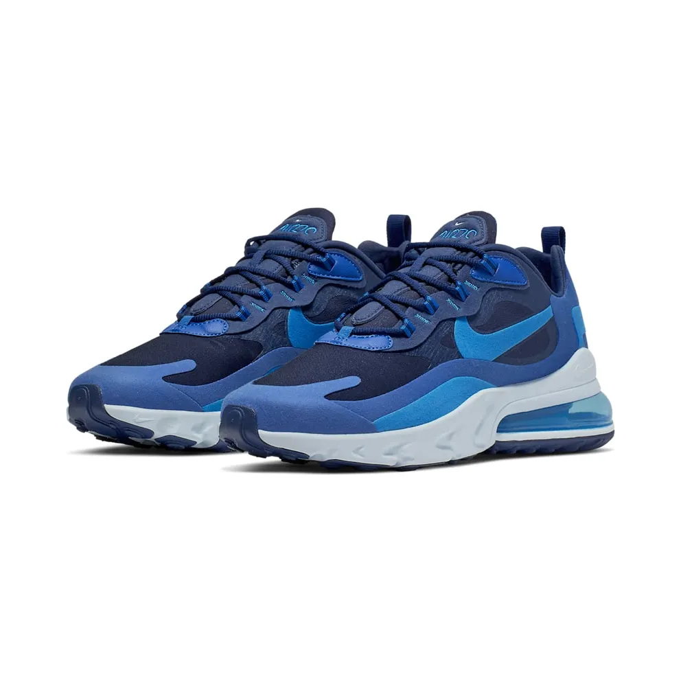 Nike Air Max 270 React Blue Void Blue Void/Blue Stardust-Coastal Blue-Topaz Mist-Photo Blue (AO4971-400)