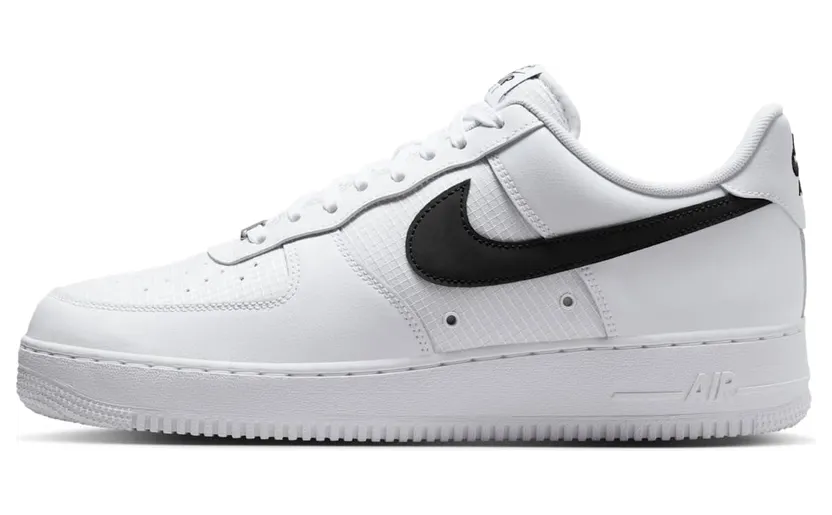 Nike Air Force 1 Wit/Wit/Zwart (IR0952-100)