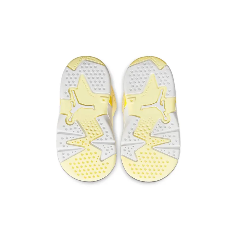 Jordan 6 Retro Dynamic Yellow Floral (TD) Citron Tint/Dynamic Yellow-Black-White (645127-800)