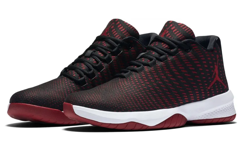 Jordan B.Fly Black/Gym Red-Dark Grey-White
