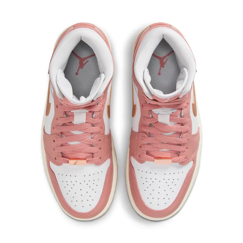 Nike Air Jordan 1 Mid SE Red Stardust (W) (FB9892-670)
