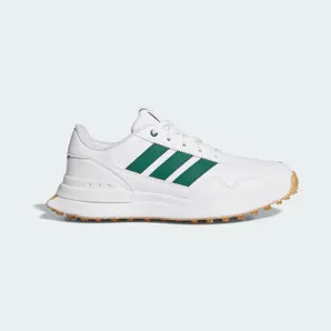 Adidas S2G 26 SPIKELESS GOLF SHOES Cloud White / Collegiate Green / Gum M2 (JQ3460)