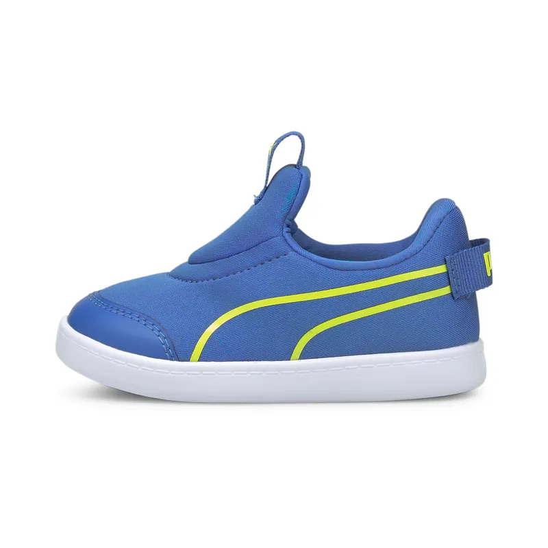 PUMA Courtflex V2 Slip-On Babies’ Star Sapphire/Yellow (374859-02)