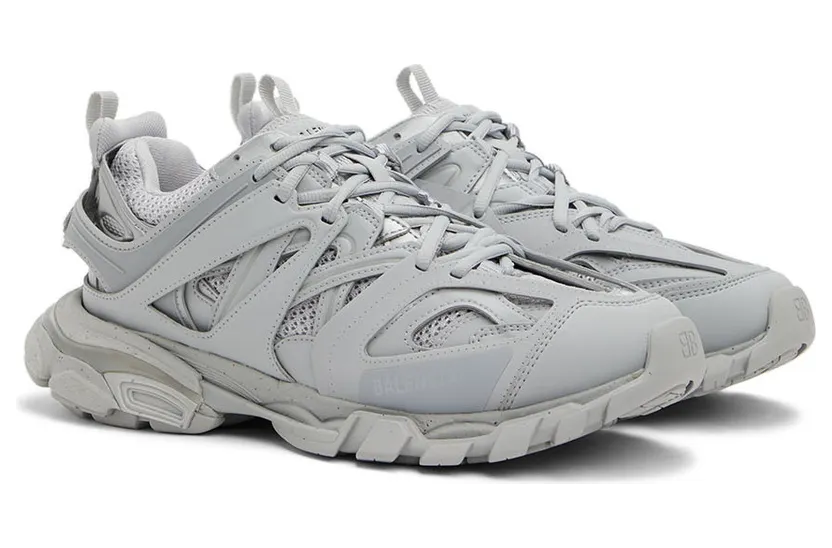 Balenciaga Gray Track Sneakers (542023-W3FE3-1200) (4)