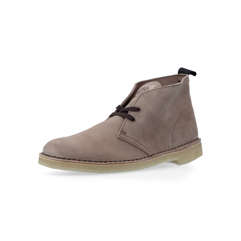 Clarks Originals Desert Boot (wolf suede) – 26180643