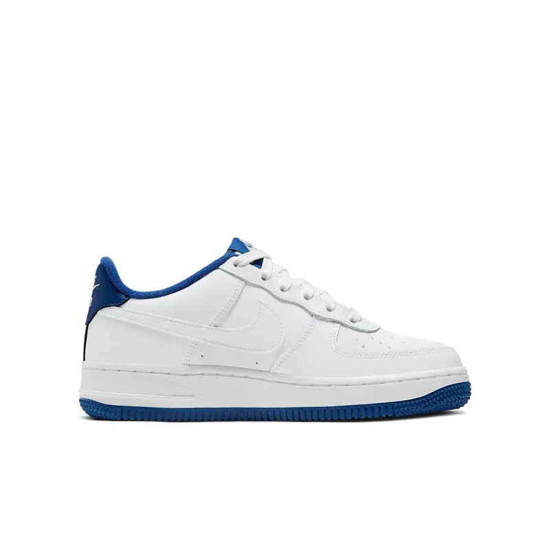 Nike Air Force 1 Low White Deep Royal Blue (GS) White/Deep Royal Blue-White (CD6915-102)