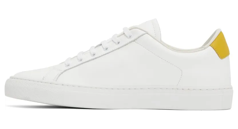 Common Projects White Retro Low Sneakers (ARTICLE 2342) (3)