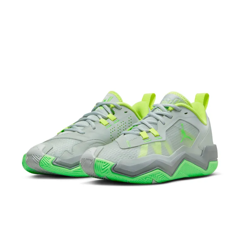 Jordan One Take 4 Light Silver Volt Particle Grey Green Strike (DZ3338-003)