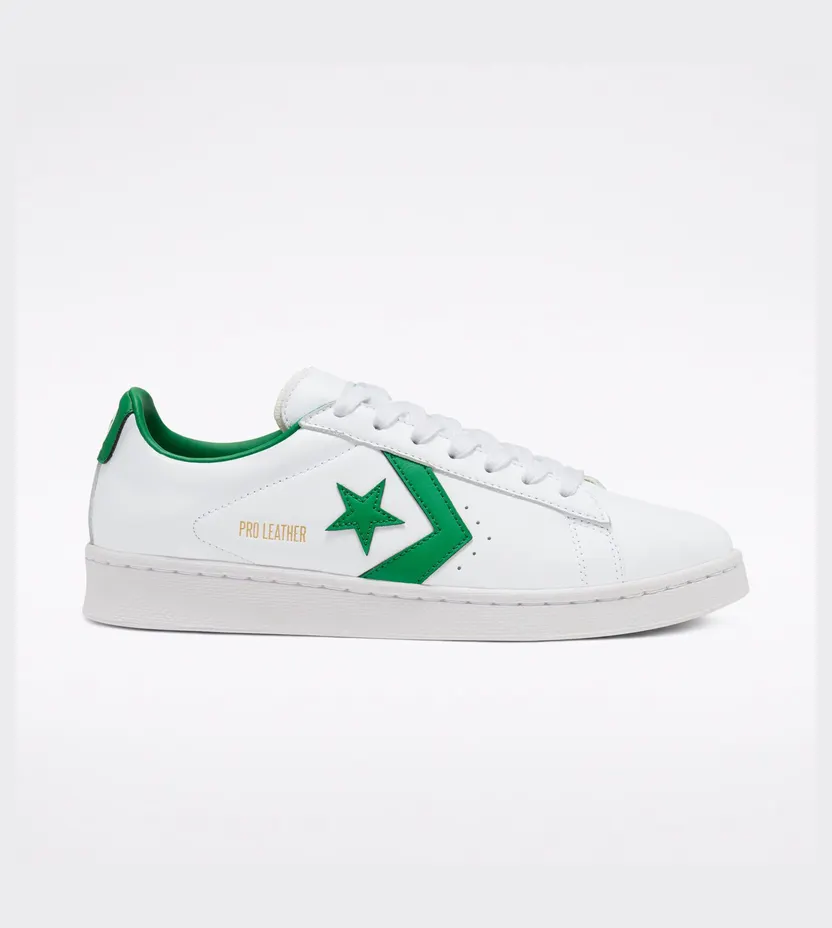 Converse Pro Leather OG Low ‘White Green’ White/Green/White (167971C)