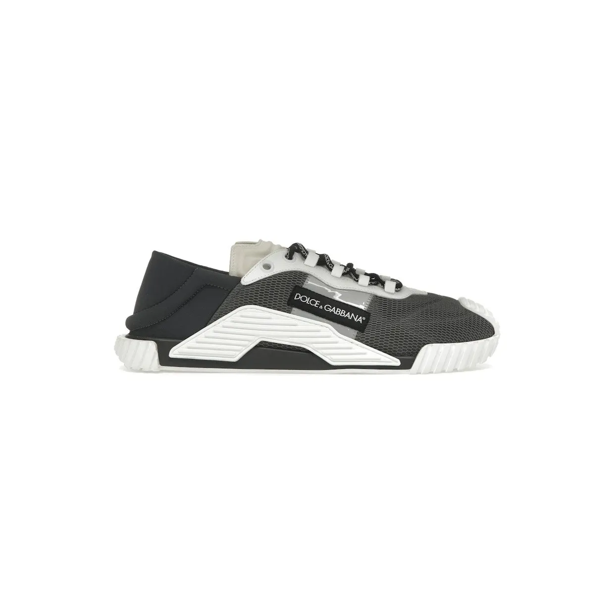 Dolce & Gabbana NS1 Low Top Anthracite Ivory (CS1769 AJ968 8C717)