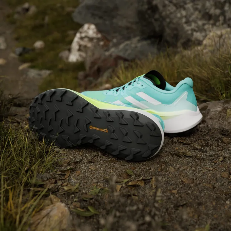 Adidas Terrex Agravic 3 Trail Running Flash Aqua / Cloud White / Lucid Lemon (HP3686)