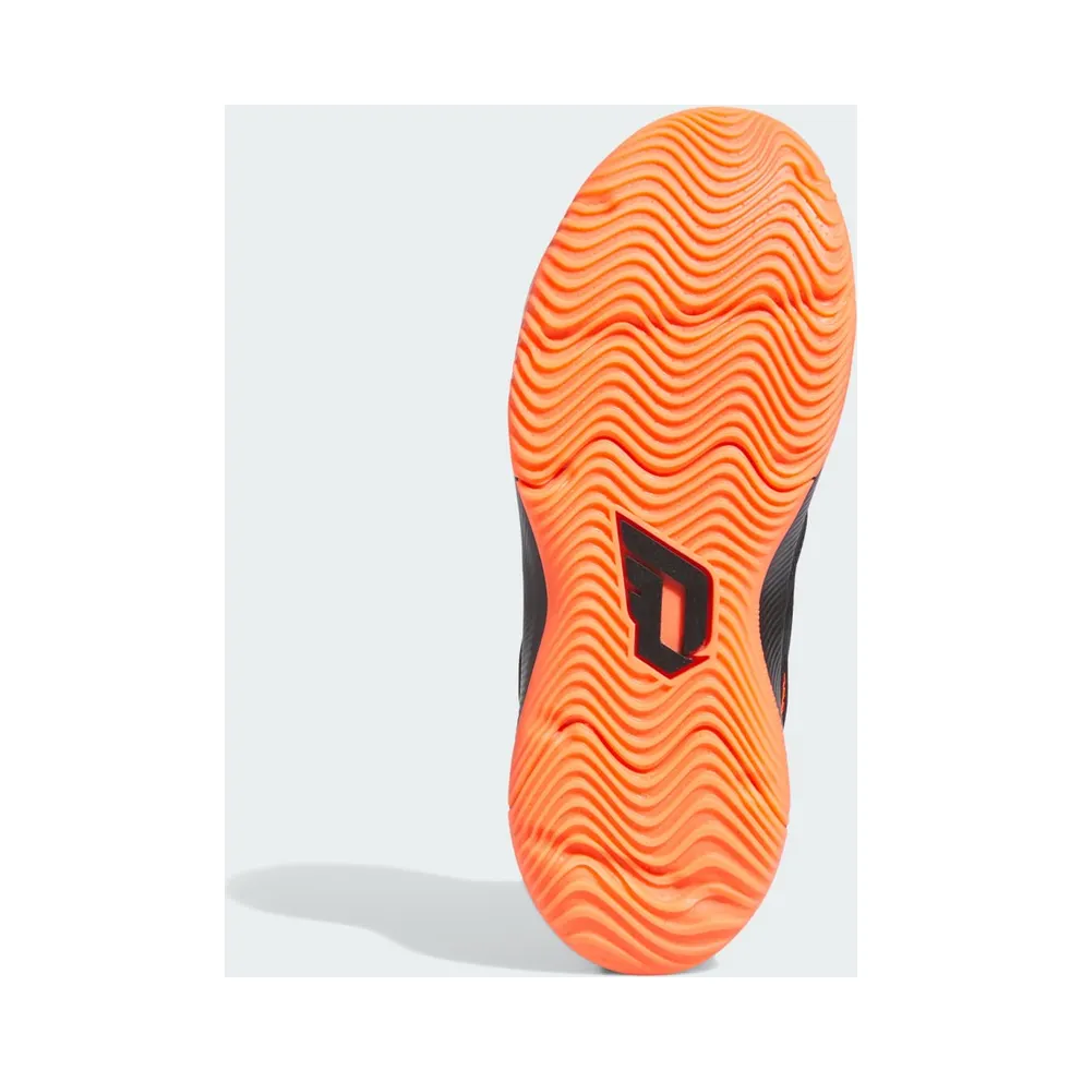 Adidas Dame Certified 2 Low “Core Black Solar Red Silver Metallic” (IE7791)