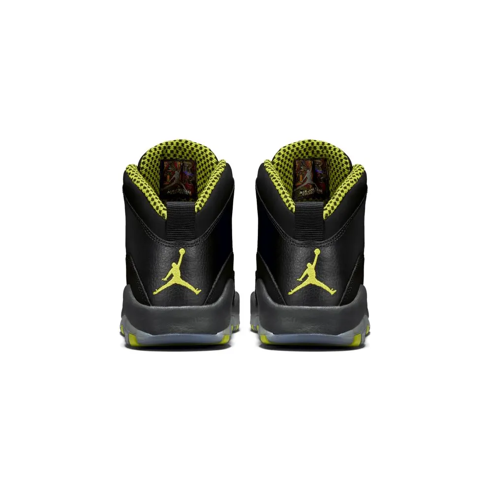 Jordan 10 Retro Venom (GS) Black/Vnm Green-Cl Grey-Anthrct (310806-033)