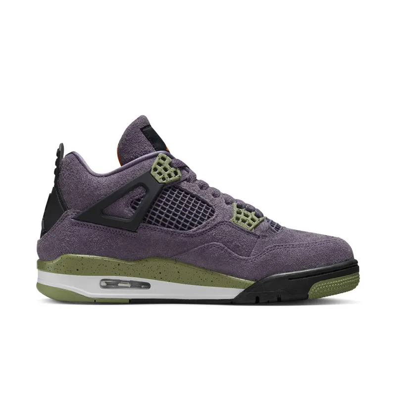 Air Jordan 4 Retro Canyon Purple/Alligator/Black/Safety Orange