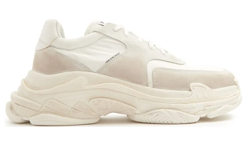 Balenciaga Triple S White Ecru