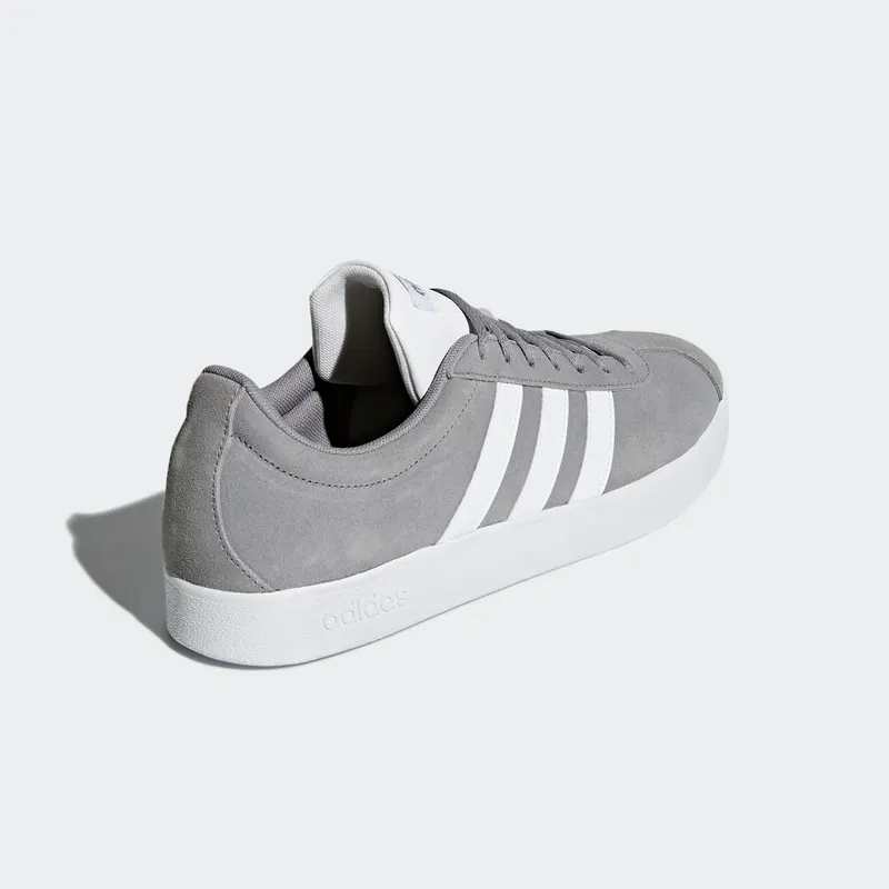 Adidas VL Court 2.0 Grey Three / Cloud White / Cloud White (B43807)