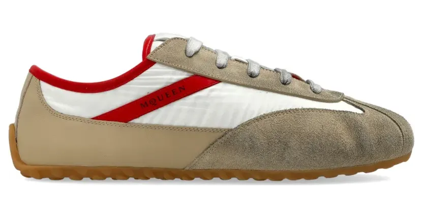 Alexander McQueen Boxe sneakers – Beige (868496WIAKD)