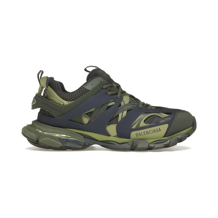 Balenciaga Track Green Navy Yellow (542023W3AD13123)