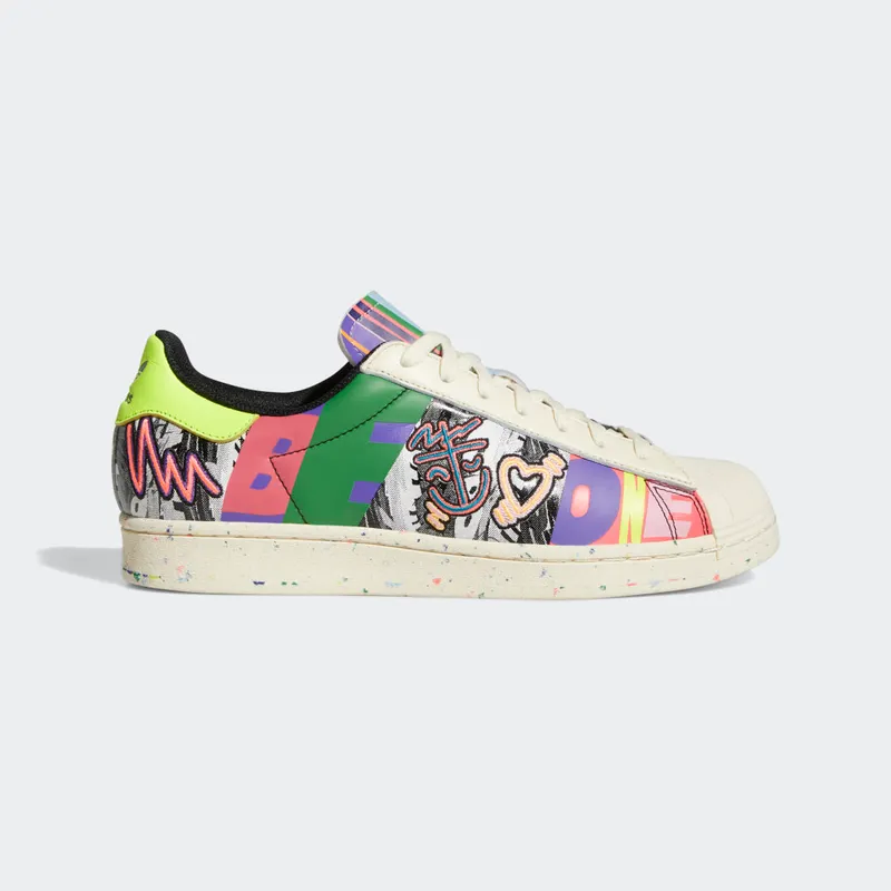 Adidas Superstar Pride Cream White / Cream White / Core Black (GX6395)