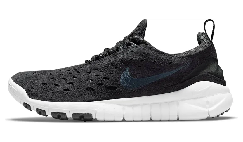 Nike Free Run Trail Black White (2021) (CW5814-001)