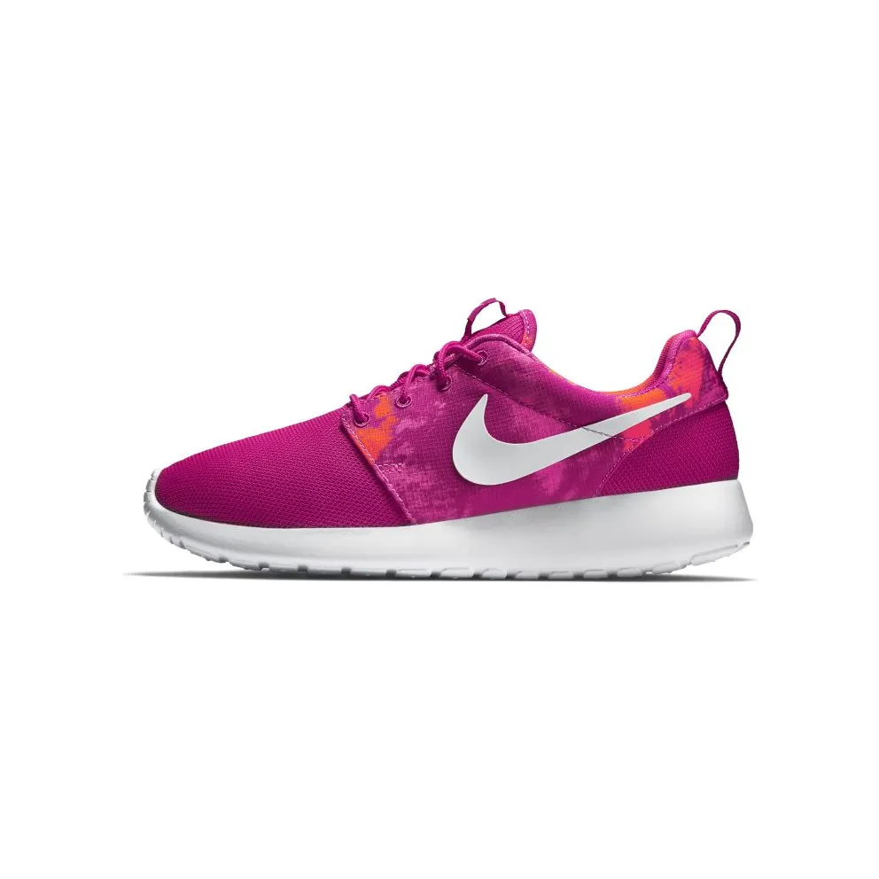 Nike Rosherun Print Fireberry White (W)