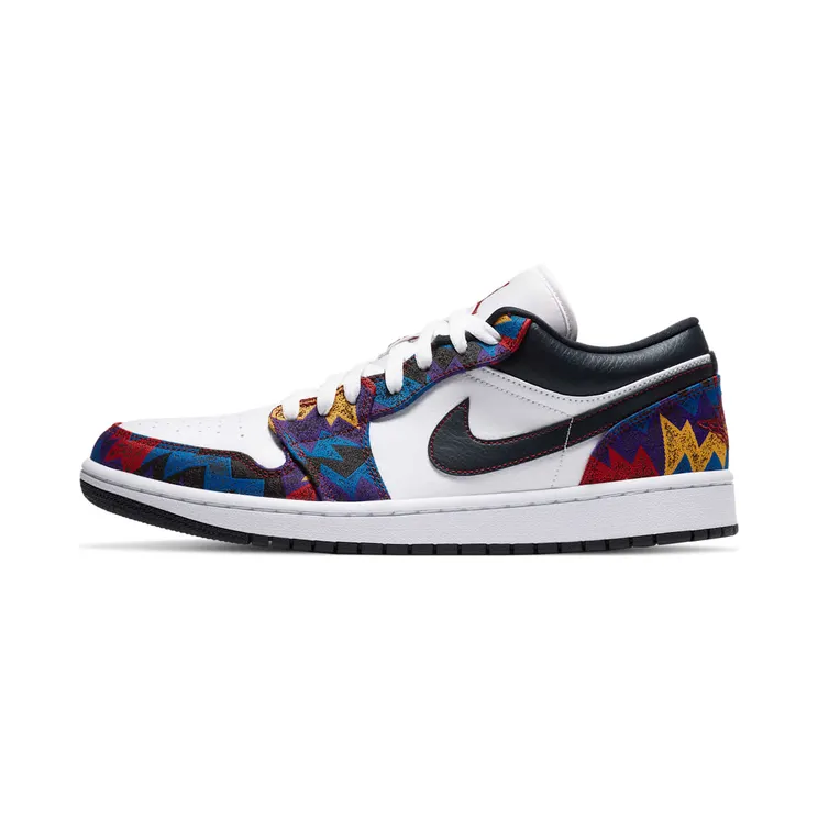 Air Jordan 1 Low SE ‘Nothing But Net’ White/Dark Obsidian/Team Red (CZ8659-100)