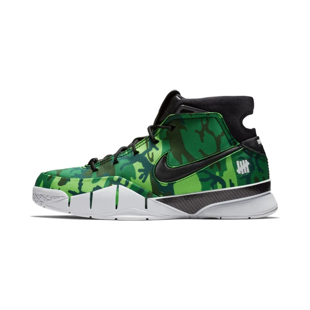 Nike Kobe 1 Protro Undefeated Green Camo (Silver Lake) Multi-Color/Black-Rage Green (BV1207-903)