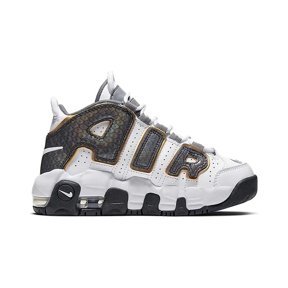 Nike Air More Uptempo White Anthracite Snakeskin (CQ4581-100)