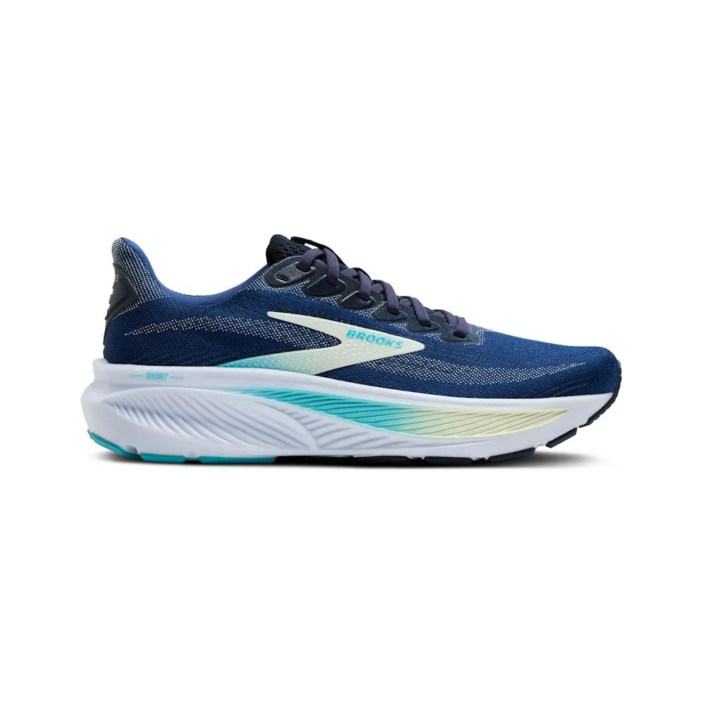 Brooks Ghost Navy / Green / Turquoise (120431-1B-458)