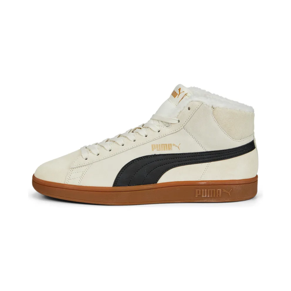Puma Smash v2 Mid Winter Black/Grey/Gold (37587003)