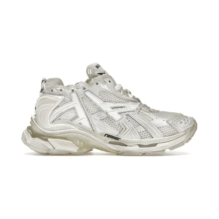 Balenciaga Runner Leather Free White (677403W3RB19000)