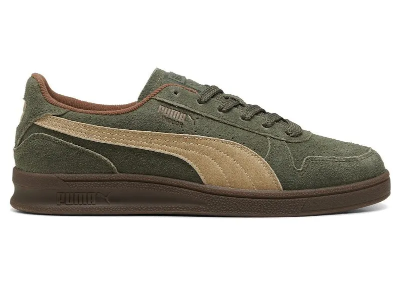 Puma Indoor R Suede Dark Olive Haute Coffee (398531-01)