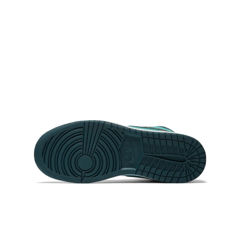 Jordan 1 Retro High Hyper Jade Metallic Silver (GS) Hyper Jade/Metallic Silver-Midnight Turquoise-White (332148-318)