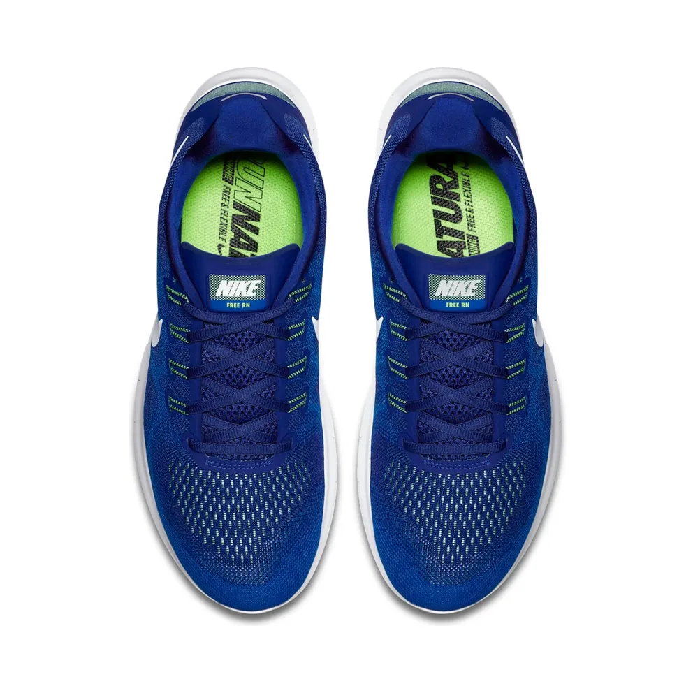 Nike Free Rn 2017 Deep Royal Blue White-Soar (880839-401)