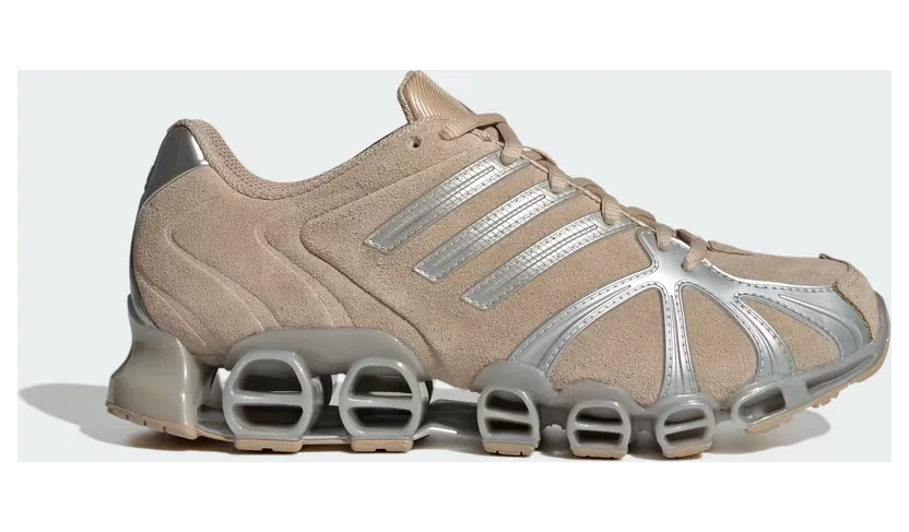 Adidas MEGA GHOSTRIDE Magic Beige / Silver Metallic / Magic Beige (JQ3761)
