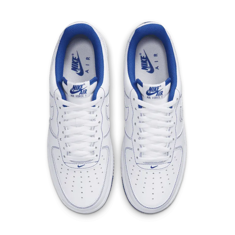 Nike Air Force 1 Low 07 White Game Royal (CV1724-101)