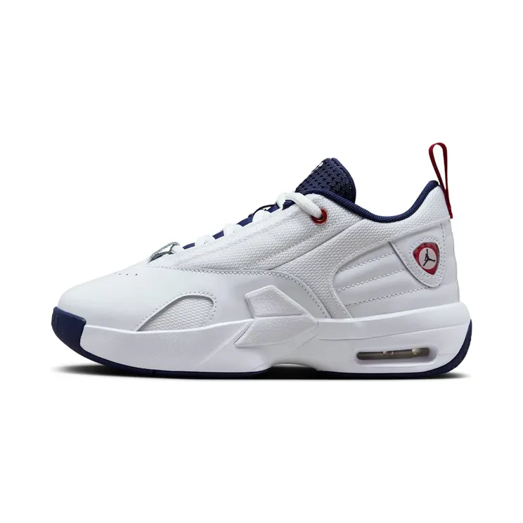 Jordan Max Aura 6 “White / Varsity Red / Midnight Navy” (FQ8297-100)