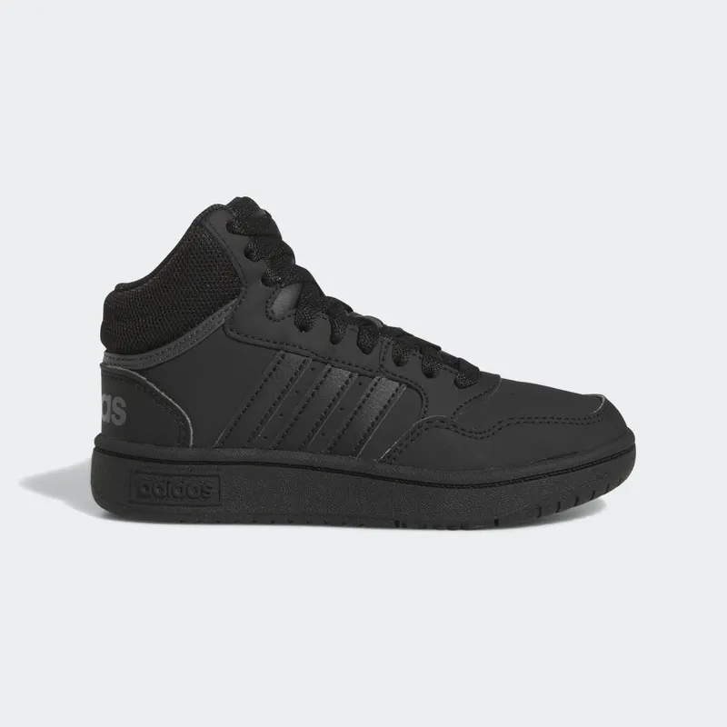 Adidas Hoops Mid Core Black / Core Black / Grey Six (HR0228)