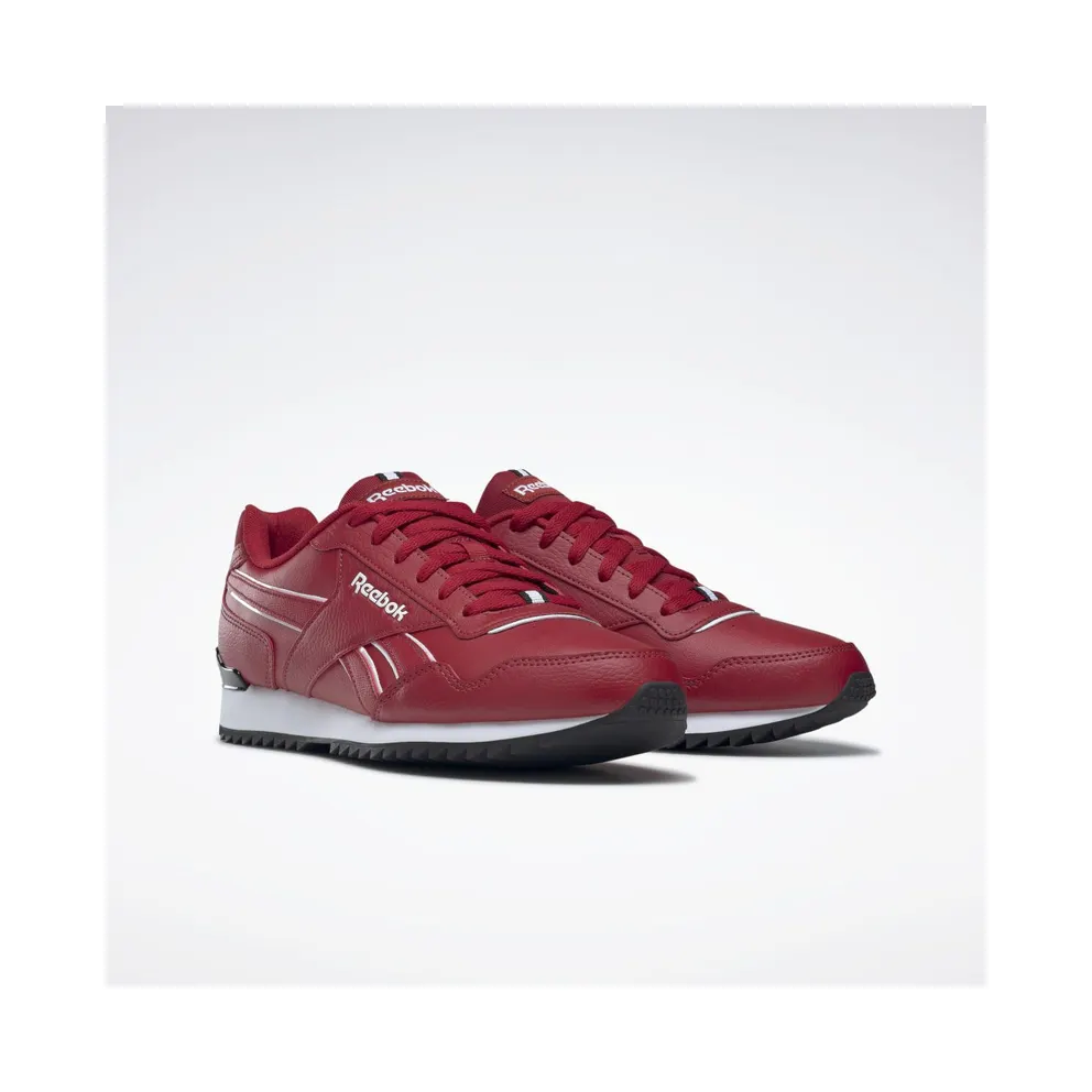 Reebok Royal Glide Ripple Clip Flash Red / Cloud White / Core Black
