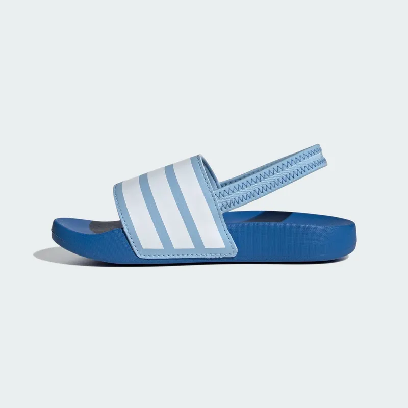 Adidas adilette Estrap Slides Kids Clear Sky / Cloud White / Bright Royal (JR5332)