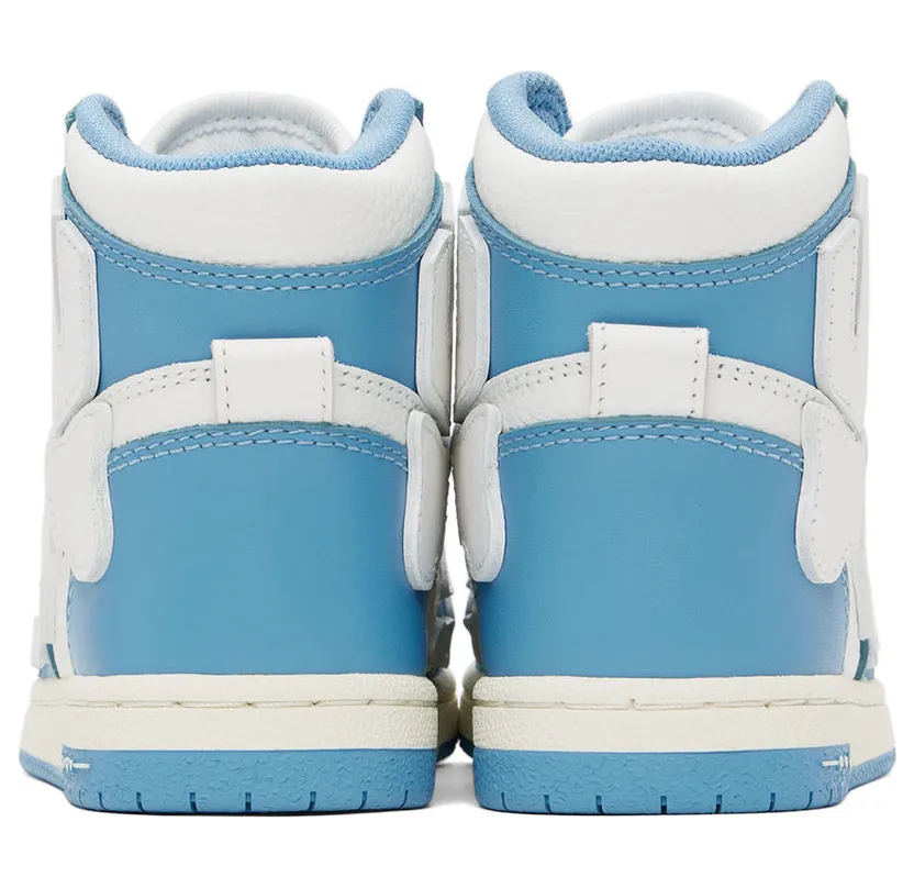 AMIRI Kids Blue & White Skel-Top Sneakers (PF22KFS002-855) (2)
