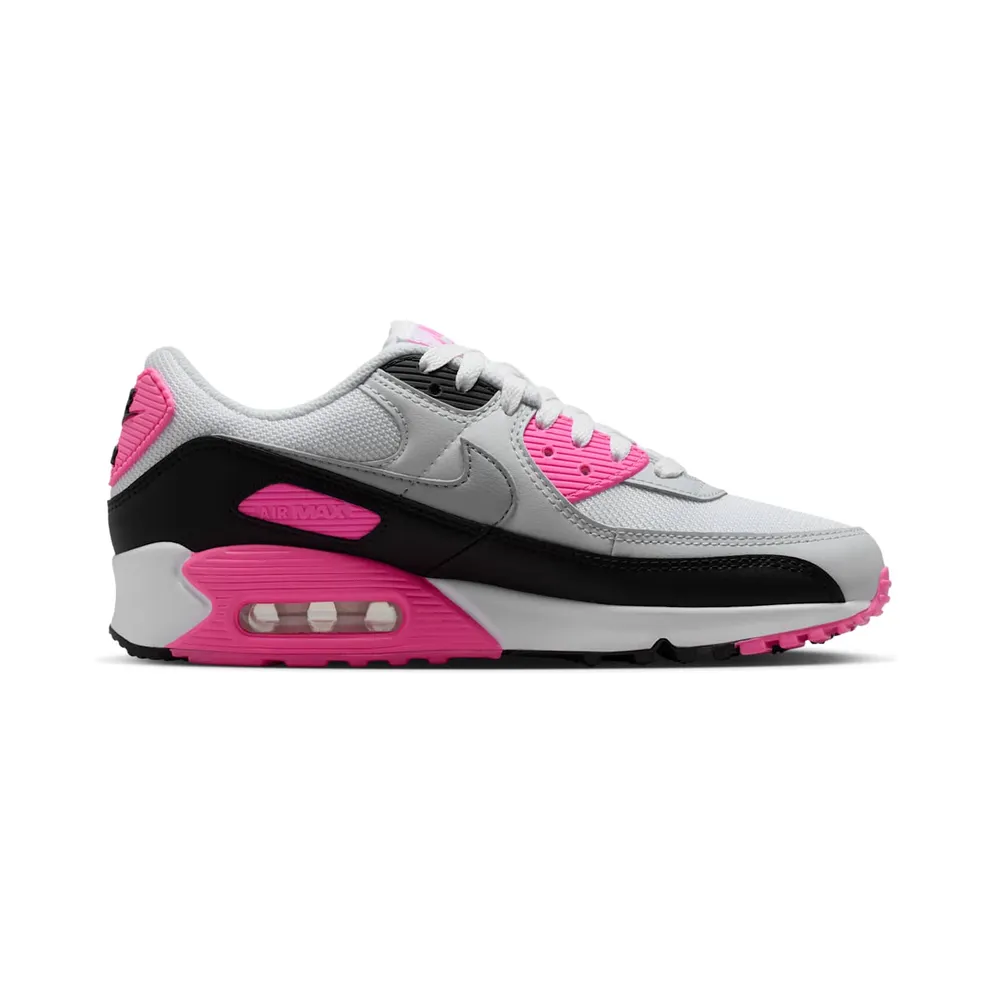 Nike Air Max 90 “White Pink Glow Wolf Grey” (IM4613-100)