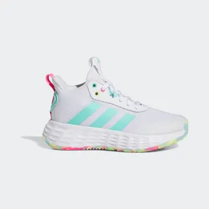 adidas Ownthegame 2.0 Cloud White / Flash Aqua / Lucid Pink (IF2696)